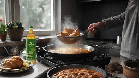 Enjoy Monsoon Snacks with Premium Virgin Peanut Oil